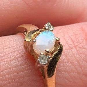 Opal Ring, Size 7.5 US